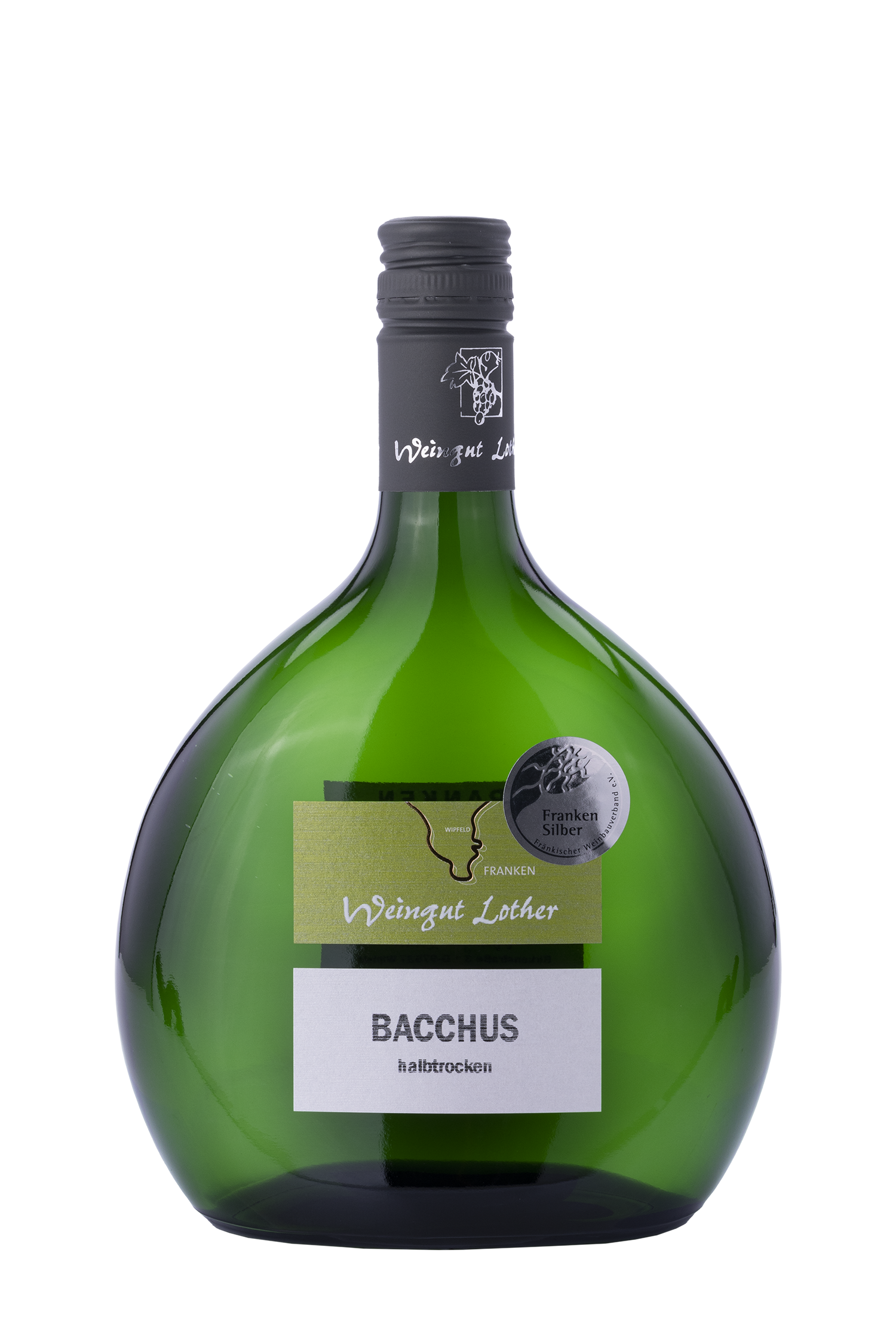 Wipfelder Zehntgraf Bacchus Kabinett halbtrocken 2021 - Weingut Lother Wipfelder Zehntgraf Bacchus Kabinett halbtrocken 2021 - Weingut Lother