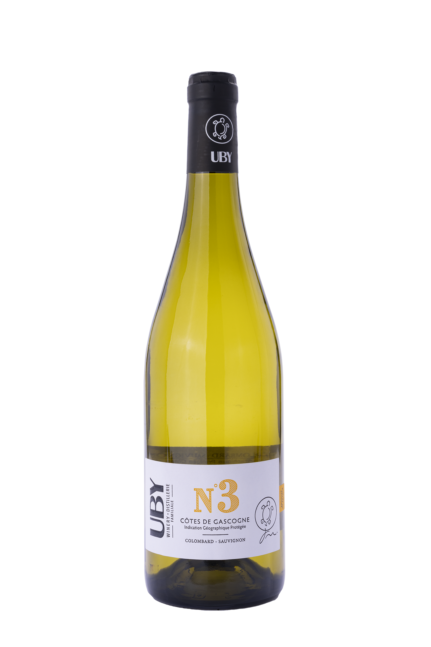 Uby N°3 Colombard - Sauvignon 2023 - Domaine Uby Uby N°3 Colombard - Sauvignon 2023 - Domaine Uby