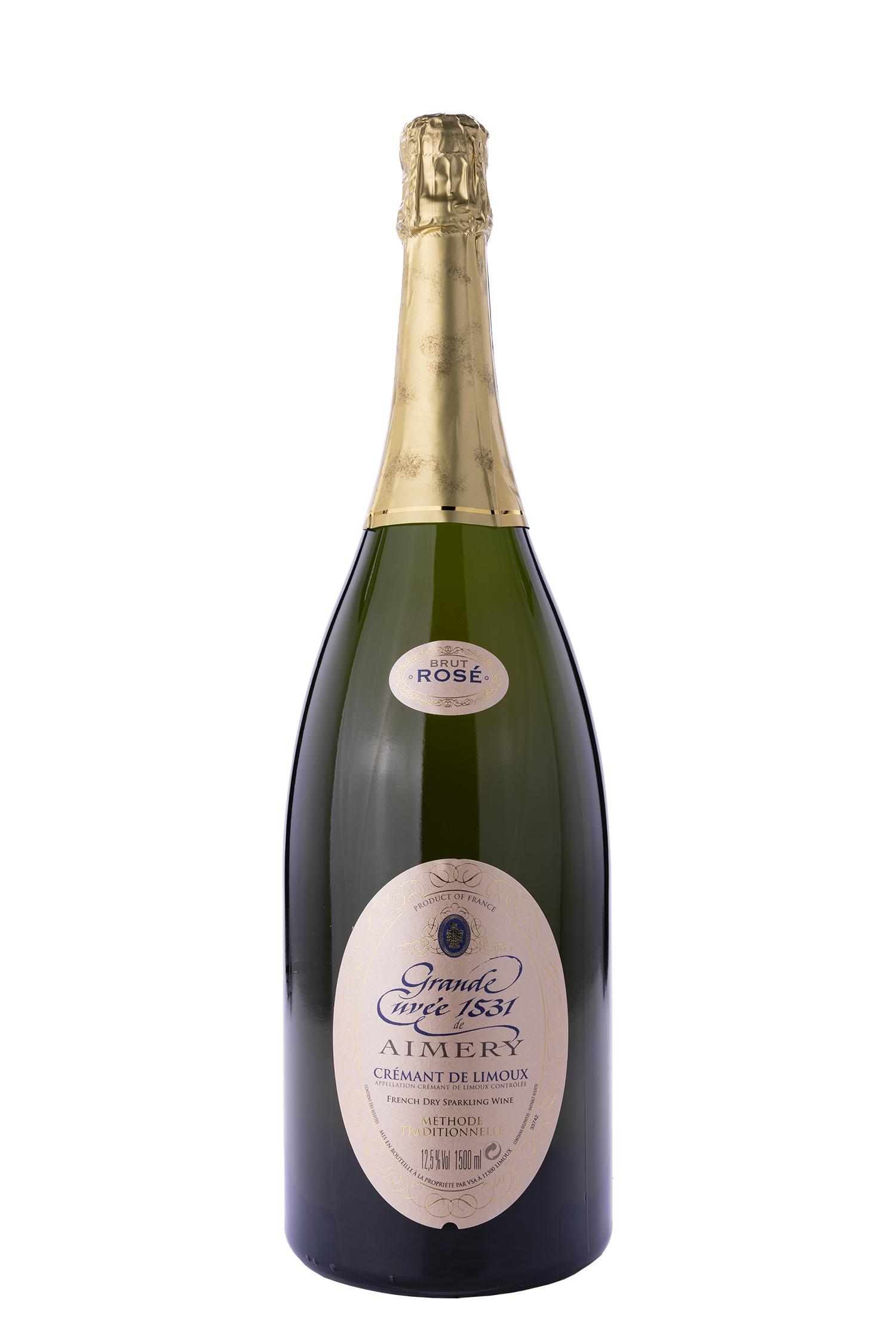 Crémant Rosé 1531 de Limoux Magnum - Aimery Crémant Rosé 1531 de Limoux Magnum - Aimery