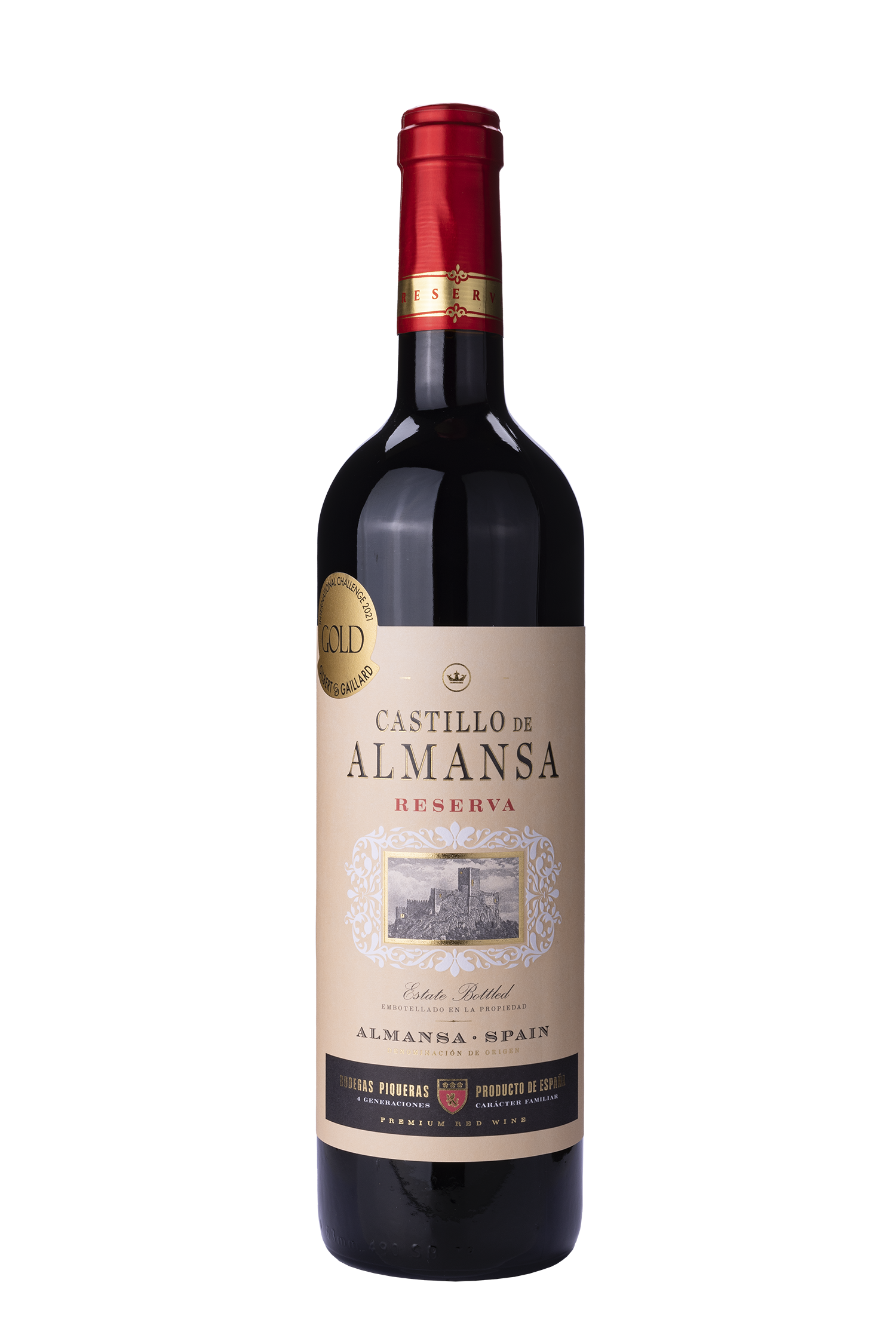 Castillo de Almansa Reserva 2018 - Bodegas Piqueras