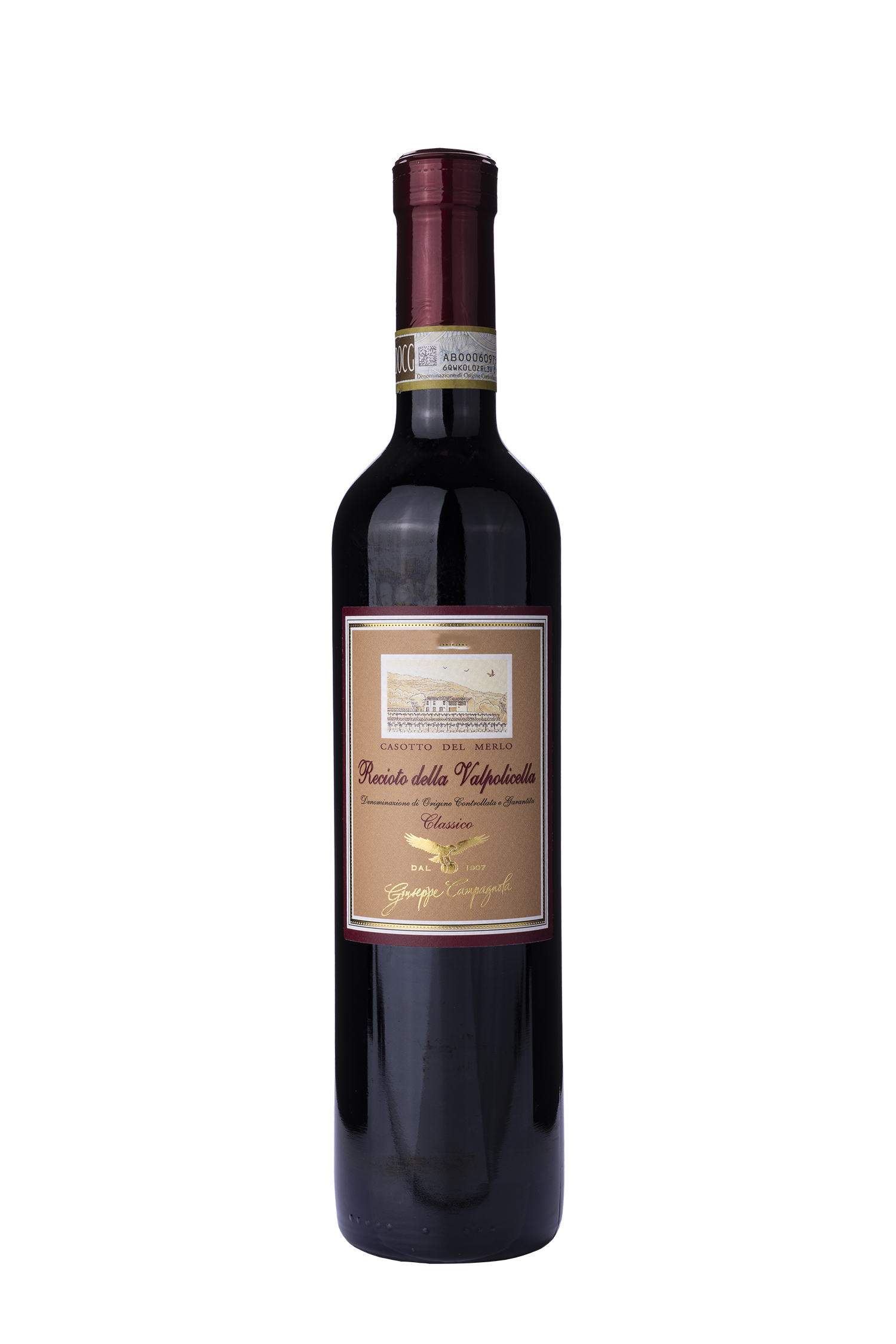 Recioto della Valpolicella Classico DOCG Casotto del Merlo 2018 - Campagnola Recioto della Valpolicella Classico DOCG Casotto del Merlo 2018 - Campagnola