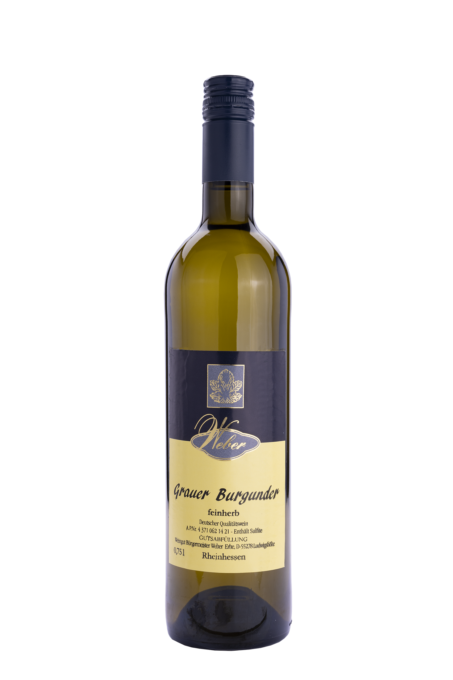 Grauer Burgunder feinherb 2021- Weingut Hermann Weber Erbe Grauer Burgunder feinherb 2021- Weingut Hermann Weber Erbe