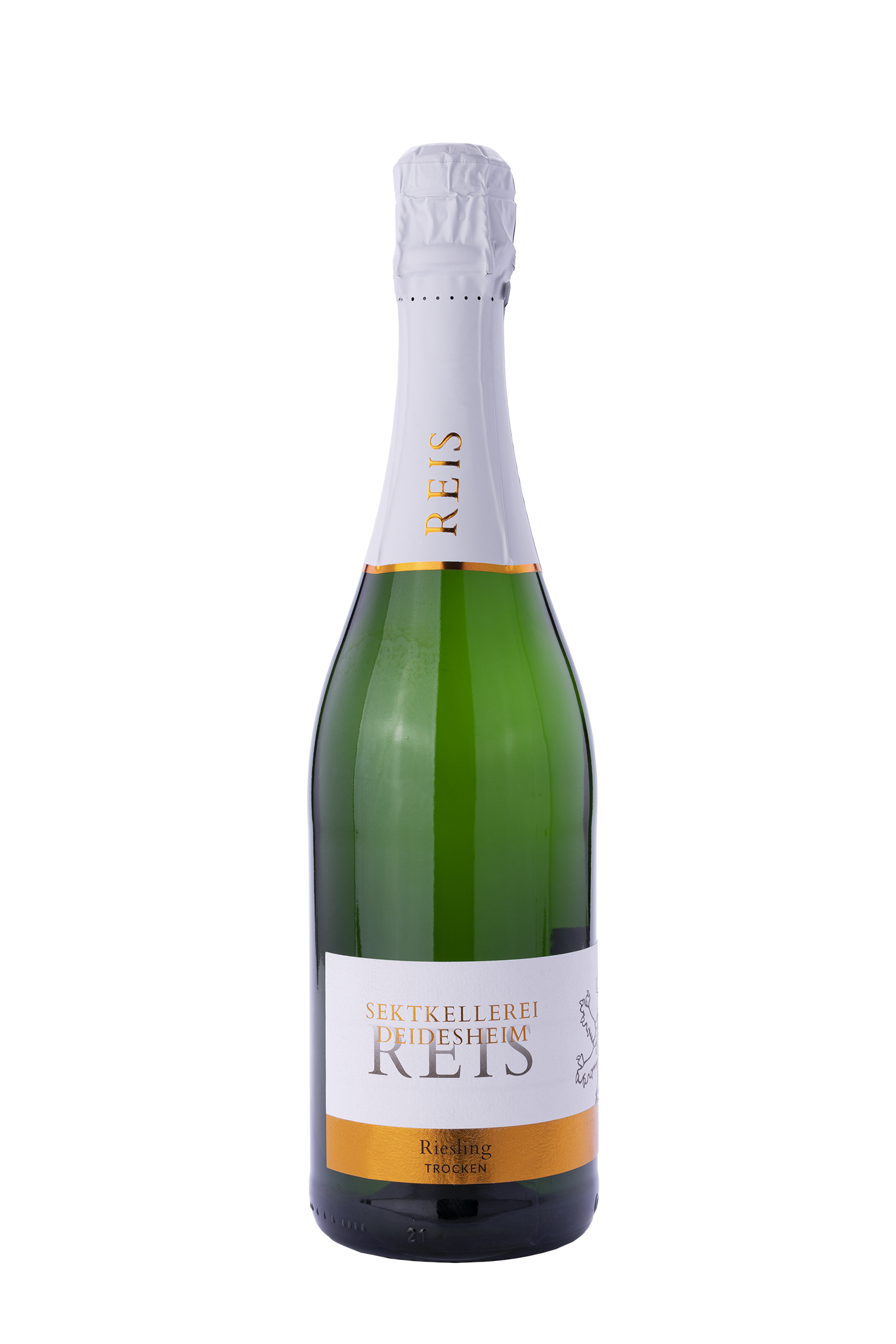 Rieslingsekt trocken - Reis Sektkellerei Deidesheim Rieslingsekt trocken - Reis Sektkellerei Deidesheim