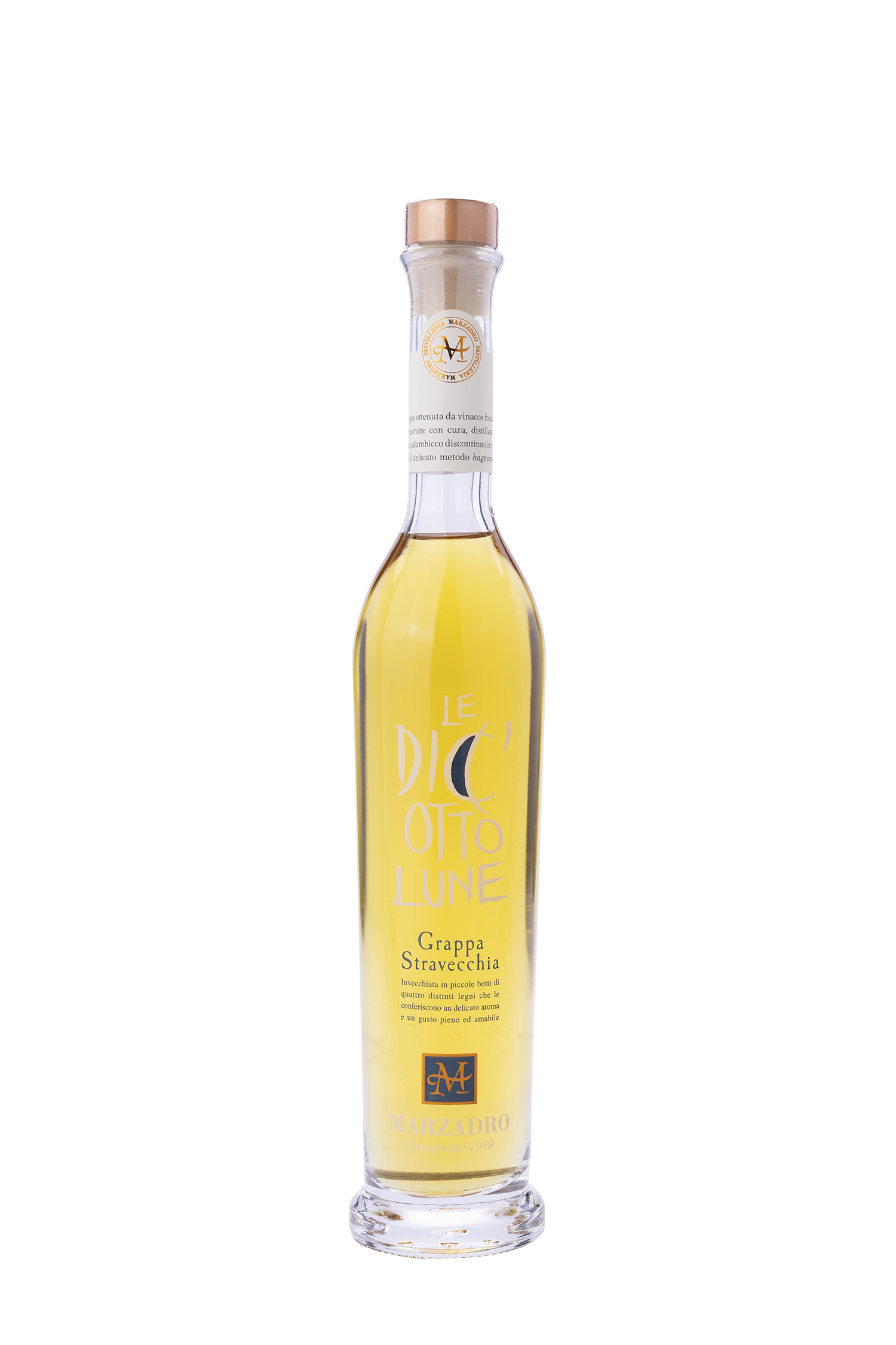 Grappa Stravecchia Dic' Otto Lune - Distilleria Marzadro Grappa Stravecchia Dic' Otto Lune - Distilleria Marzadro