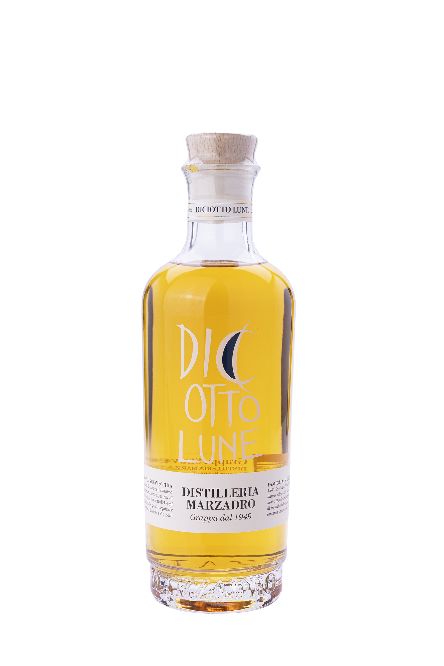 Grappa Stravecchia Dic' Otto Lune - Distilleria Marzadro Grappa Stravecchia Dic' Otto Lune - Distilleria Marzadro