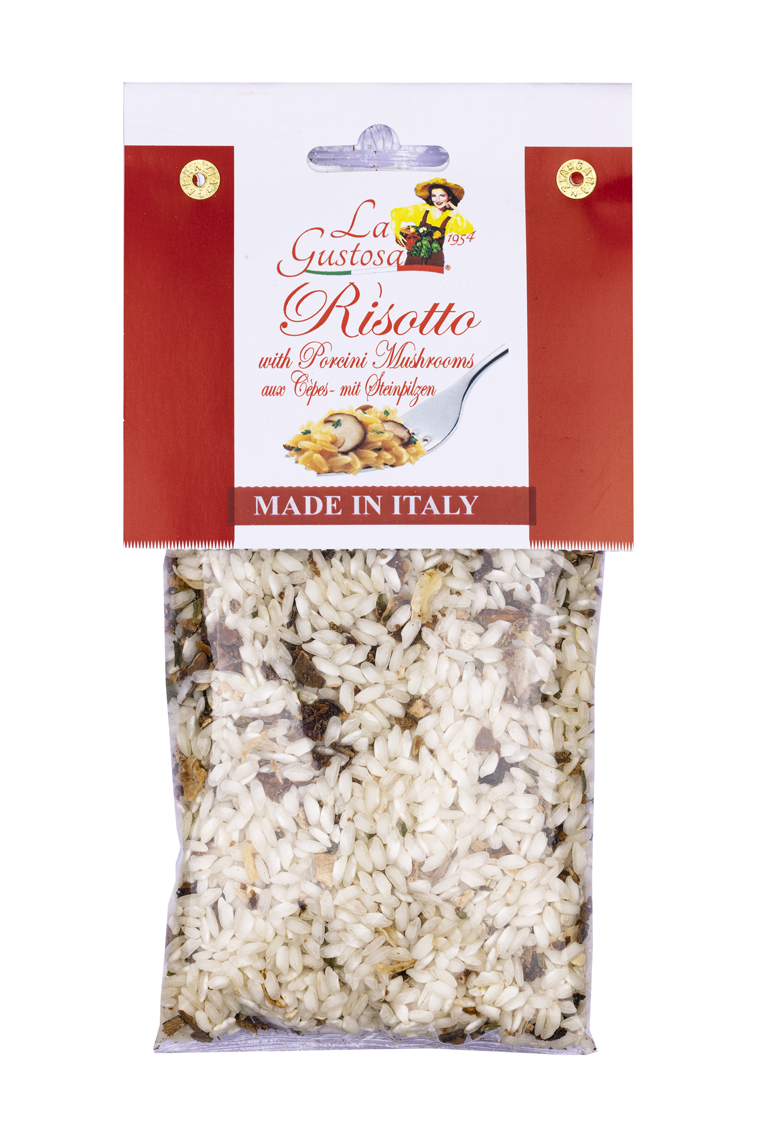 Risotto mit Steinpilzen  - La Gustosa Risotto mit Steinpilzen  - La Gustosa