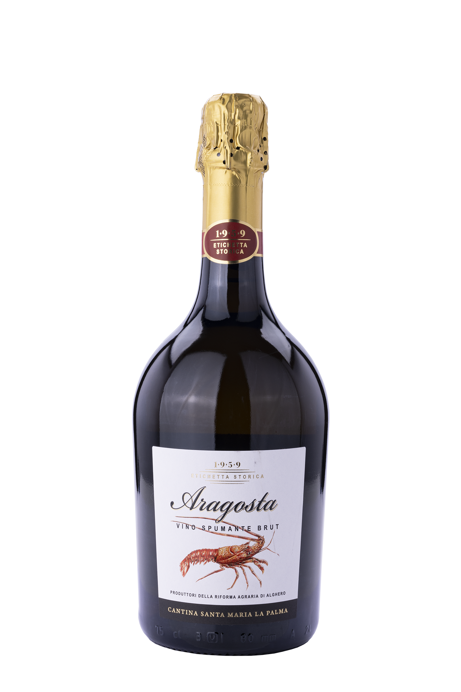 Vino Spumante Brut Aragosta - Santa Maria La Palma Vino Spumante Brut Aragosta - Santa Maria La Palma