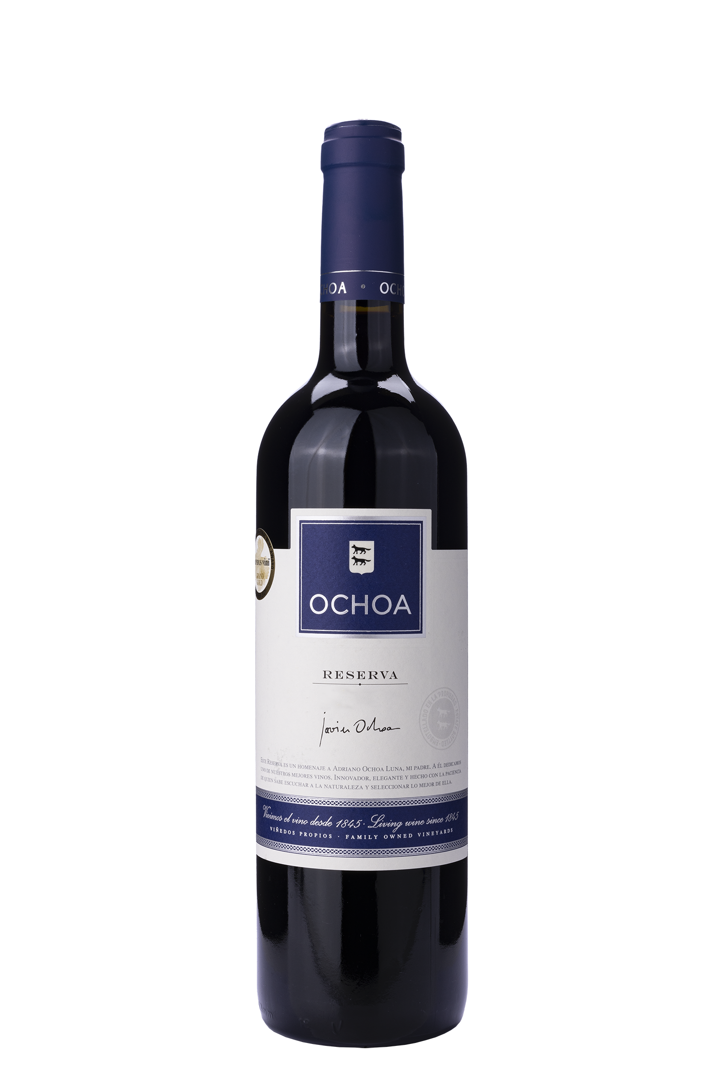 Reserva  2014 - Bodegas Ochoa Reserva  2014 - Bodegas Ochoa